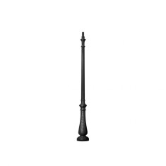 Stalp de Gradina Nebo cu usita 2.5M Negru