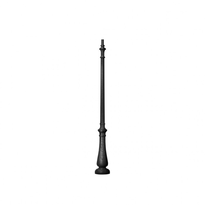 Stalp de Gradina Nebo cu usita 2.5M Negru