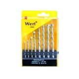 Set burghie pentru beton Wert 3502, O3-10 mm, 8 piese