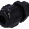 Presetupa poliamida, PG9, IP68, HELUTOP HT-PG, HELUKABEL - HT PG9 RAL9005