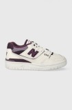 New Balance sneakers BBW550DG culoarea alb