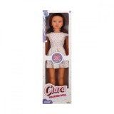 Cumpara ieftin Papusa Clara in tinuta casual, Dollz n More, cu rochie, 80 cm