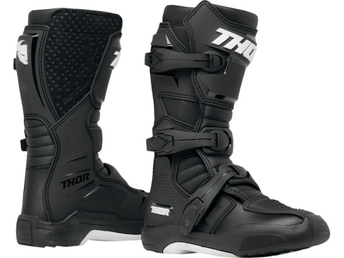 MBS BOOT YTH BLITZ XR BK/WH 5, PR, 3411-0728, Cod Produs: 34110728PE