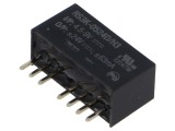 Convertor DC/DC 3W RECOM RS3K-0524D/H3, Intrare 4,5-9V, Ieșire &plusmn;24V