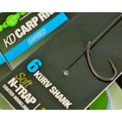 MONTURA KORDA N-TRAP KD RIG CURVE SHANK NR 4 30LB foto