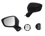 Oglinda exterioara Mazda Cx-5 (Ke), 03.2012-2014, partea Stanga, culoare sticla crom , sticla asferica, cu carcasa grunduita, cu incalzire , ajustare
