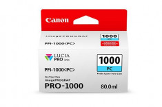 Cartus cerneala Canon PFI-1000PC , photo cyan foto