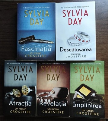 Sylvia Day - Crossfire (seria integrala, 5 volume) foto
