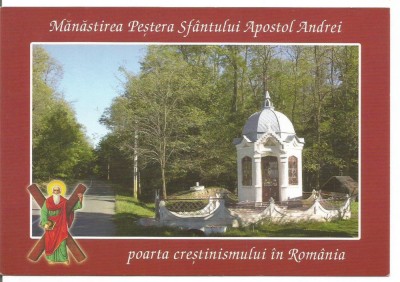 carte postala-MANASTIREA PESTERA foto