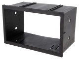 Cadru Radio 2 DIN Negru 4CARMEDIA pentru Seat și VW
