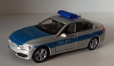 Macheta BMW 335i (F30) Politia Germania 2015 - Welly 1/36, 1:32