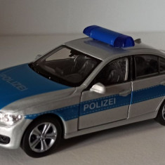 Macheta BMW 335i (F30) Politia Germania 2015 - Welly 1/36