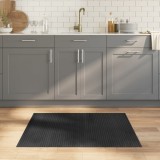 VidaXL Covor dreptunghiular, gri, 80x100 cm, bambus