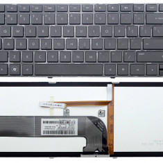 Tastatura laptop noua HP DV4-3000 Glossy Frame Black US Backlit