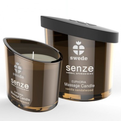 SWEDE - SENZE EUPHORIA MASSAGE CANDLE - VANILLA, SANDALWOOD foto