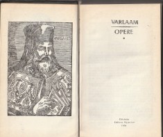 VARLAAM - OPERE VOLUMUL 1 foto