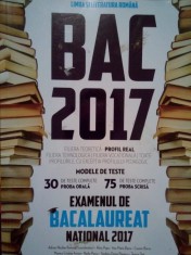 Adrian Nicolae Romonti - BAC 2017 - Limba si literatura romana (Editia: 2017) foto