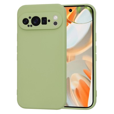 Husa silicon Google Pixel 9 Pro Techsuit SoftFlex, verde foto