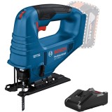 Bosch GST 183-LI + GAL 18V-40 - Fierastrau pendular fara acumulatori Li-Ion 18 V - Ah + Incarcator acumulatori
