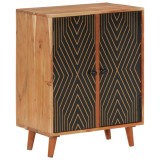 vidaXL Servantă, 60x35x74 cm, lemn masiv de acacia