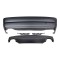 Set bara spate BMW Seria 3 (E46), Sedan, 06.1998-06.2005, grunduit, de vopsit; type M-Tech; cu elemente de fixare, cu spoiler; cu 2 gauri evacuare, c