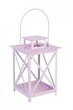 Cumpara ieftin Set 3 felinare roz Flaies 17x17x25 cm