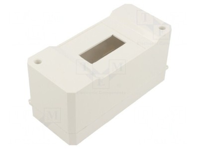 Carcasă pentru aparatură modulară IP30 albă, 3 module foto