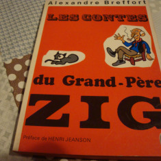 Alexandre Breffort - Les Contes du Grand Pere Zig - in franceza