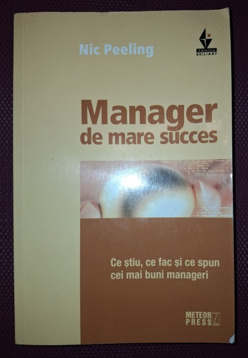 NIC PEELING&nbsp;-&nbsp;MANAGER DE MARE SUCCES