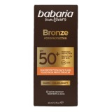 Fluid pentru fata cu protectie solara SPF 50+ UVA&amp;UVB Bronze Fotoprotector, 40 ml, Babaria