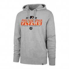 Philadelphia Flyers hanorac de bărbați cu glugă 47 Brand Headline Hood NHL grey GS19 - L