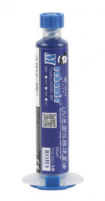 Adeziv UV, Mechanic Blue UV Solder Mask, 10ML foto