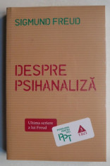 Despre psihanaliza - Sigmund Freud foto