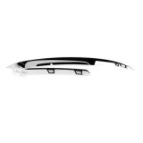 Ornament grila Bmw Seria 5 (F10/F11), 2014-2017, parte montare Ornament grila dreapta cromat, 20192736, Aftermarket, Rapid