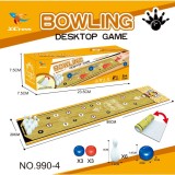 Joc de Bowling, Flippy, Covoras, 6 Popice, 6 Mingi, Multicolor, 23.5x7.5x7.5 cm