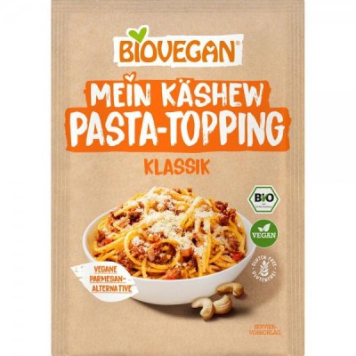 Topping Vegan Clasic din Caju pentru Paste Fara Gluten Eco 50 grame Biovegan foto