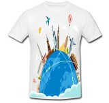 Cumpara ieftin Tricou &quot; Flat world &quot;