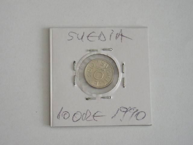C50 - Moneda foarte veche - 10 ore - Suedia - 1990