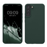 Husa Kwmobile pentru Samsung Galaxy S22 Plus, Silicon, Verde, 56761.169, Carcasa