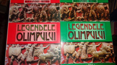 Legendele Olimpului eroii + zeii 2 vol./an 1998/473pag/ilustratii- Al.Mitru foto