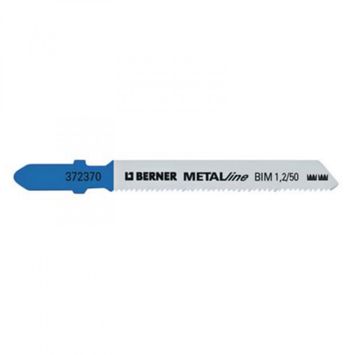 Set 5 buc Panza Berner MetalLine ferastrau pendular pentru metal 50 mm