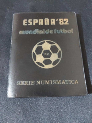 Seria completata monede - Spania 1980 - Cupa Mondială FIFA 1982 foto