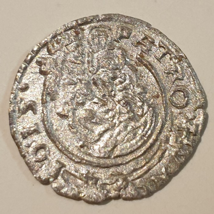 Ungaria 1 denar / denier 1615 argint Matthias ll
