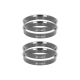 Cumpara ieftin Set 4 inele centrare din ABS 67.1x60.1 pentru jante aliaj