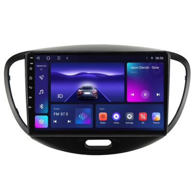 Navigatie dedicata cu Android Hyundai i10 2007 - 2013, 3GB RAM, Radio GPS Dual foto