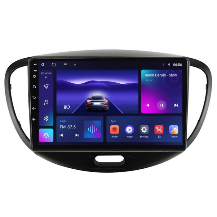 Navigatie dedicata cu Android Hyundai i10 2007 - 2013, 3GB RAM, Radio GPS Dual