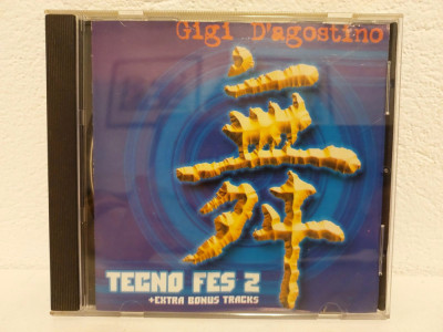 T- CD Gigi D&amp;#039;Agostino - Tecno Fes 2 + Extra bonus tracks foto