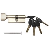 Cumpara ieftin Butuc cromat, cu rozeta din bronz, 90 mm, cu 5 chei
