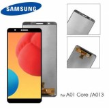 Display cu touchscreen si rama Samsung Galaxy A01 Core A013F Negru