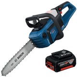 Bosch GKE 18V-40 + GBA - Drujba 40 cm 12.4 m/s + Acumulator Li-Ion 18 V 5 Ah